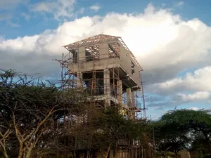 Makuti Roofing Structure and Installing