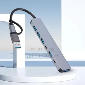 Usb C Hub Type C to HDM-Compatible Rj45 5 6 8 11 Ports Dock