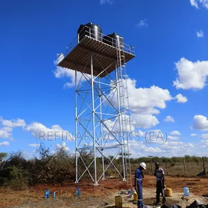 Strong Steel Water Towers for Borehole Storage