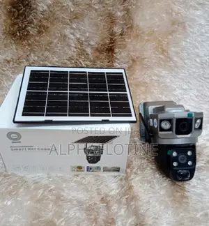Solar Camera 4g Dual Lens 4mp PTZ