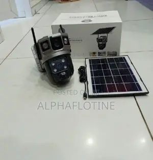 Solar Sim Card Solar Camera V380 Pro Dual Lens