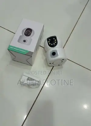 Dual Lens Wireless Wifi Smart PTZ CCTV Camera With Audio