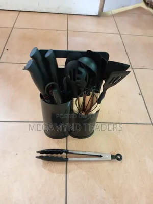 Kitchen Cooking Utensils 19pc /Knife Set Serving Spoon