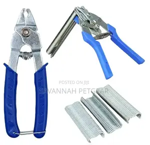 Hog Ring Zinc Plating Type M Rings for Bird Battery Cage-Box
