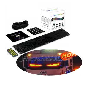 Car Windshield Led Blinking Eye Animation
