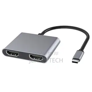 Type-C to Dual Hdmi- 4in1 Usb C Hub Screen Expansion Usb3.0