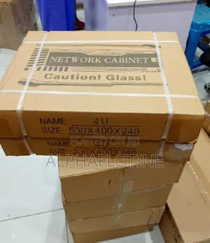 4u Wall-Mount Data Cabinet (W530mm X D240mm