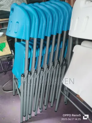 Blue Foldable Chairs
