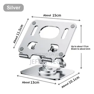 Mobile Phone Tablet Stand Foldable 360° Rotation Desktop