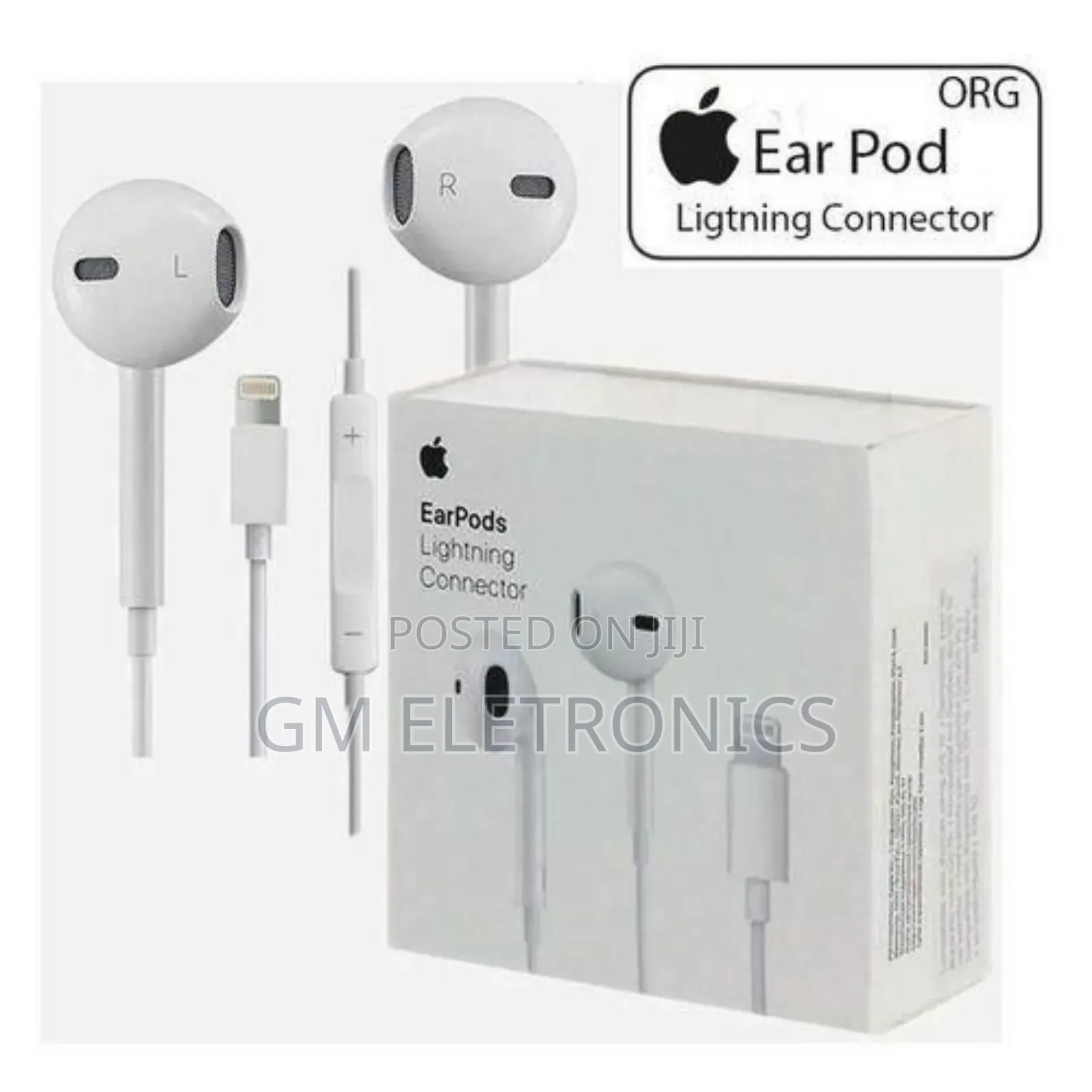 iPhone Earphone Wired Lightining Earphone With Built-in Mic
