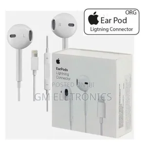 iPhone Earphone Wired Lightining Earphone With Built-in Mic
