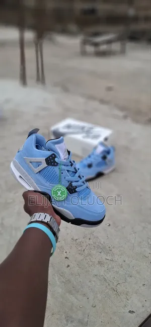 Blue Jordan 4 Shoes