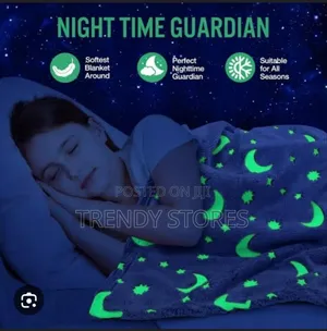 Glow In The Dark Fleece Blanket