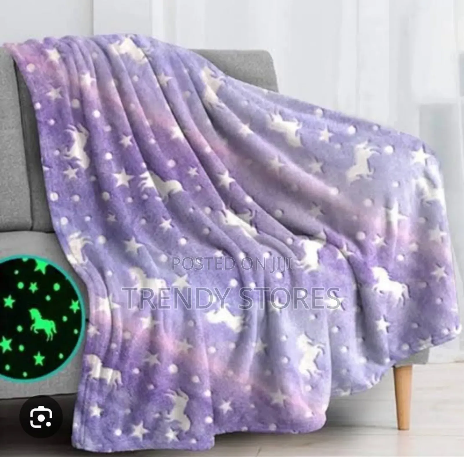 Glow In The Dark Fleece Blanket
