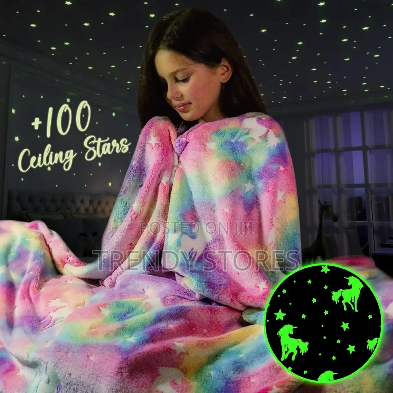 Glow In The Dark Fleece Blanket