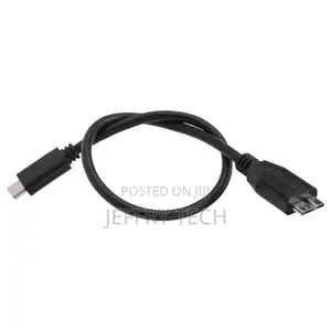 Hard Drive Cableusb 3.1 Type-C Male to Usb 3.0 Micro-B Male