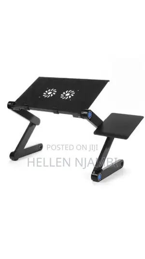 Adjustable Portable Laptop Stand With Mouse Pad and Fun
