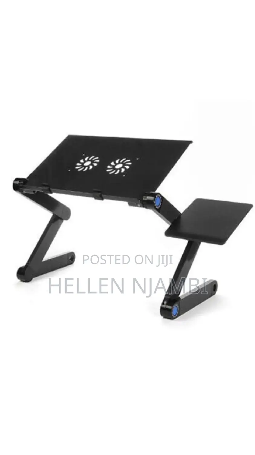 Adjustable Portable Laptop Stand With Mouse Pad and Fun