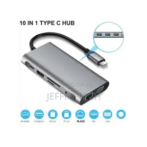 10 11 Port Usb C Hub 12 in 1 Type C Adapter Usb C Hub Hdmi 4