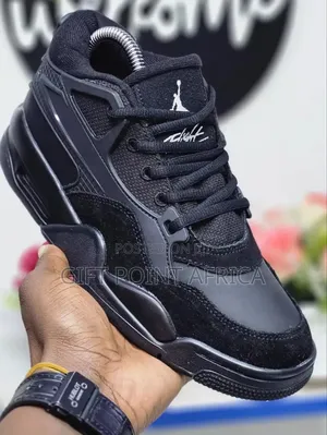 Air Jordan Bike Sneakers All Black