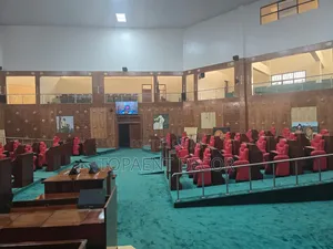 Conference Hall Green Fluffy Vip 12mm Wall To Wall Carpets