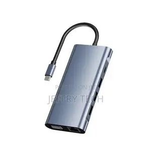 Gigabit Ethernet Port 11-in-1 Type-C Usb 3.0 Hub Multi-Port