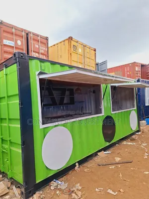 Converted Shipping Container Bar- Fully Set Up!