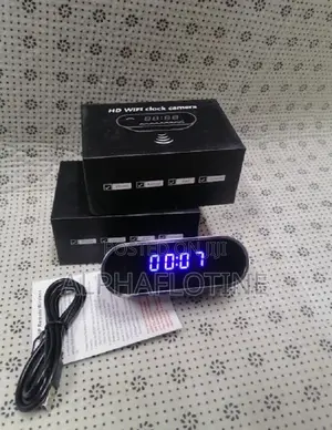 Wifi Clock Camera Hd 1080p Nanny Cam