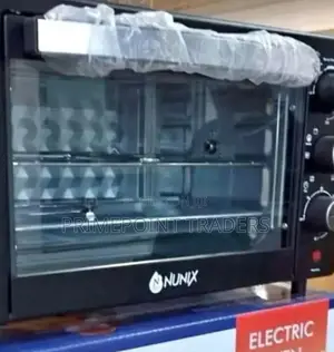 Electric Oven With Rotesserie (Nunix) 20l 3 Knobs