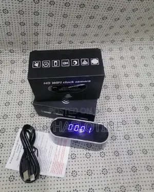 Hidden Camera Clock 1080p Wifi Spy Camera Alarm Clock