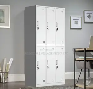 Office Locker: Storage Cabinet With 6-Swing Steel Doors