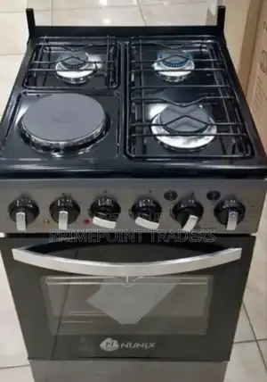 Free Standing Cooker, Nunix 50 by 55 3g+1e