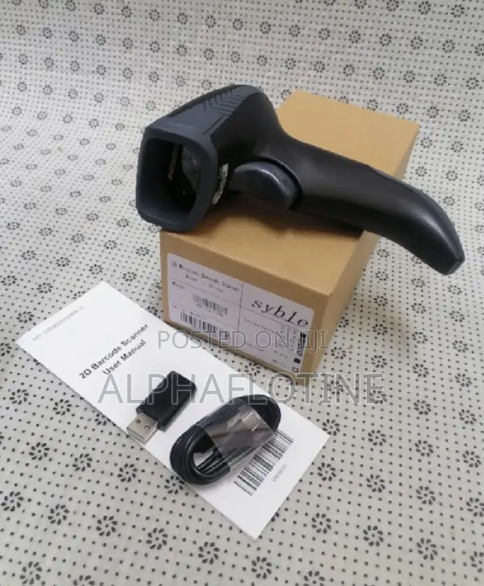 Wireless Bluetooth Barcode Scanner Syble Xb6221rb