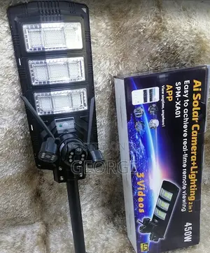 Best Camera Light 2 in 1 With Solar Light 450w