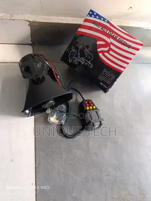Multi-Tone Siren 12v – Vip/Police Use + Mic