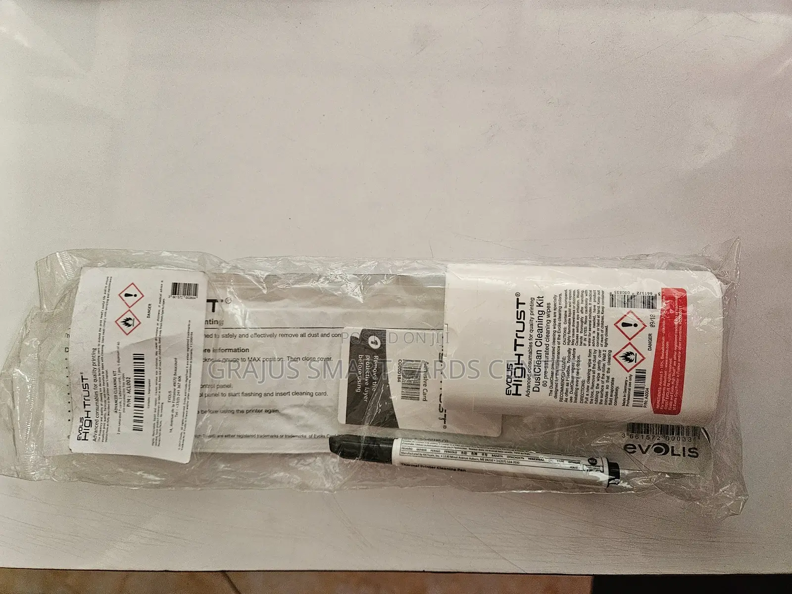 Evolis Advanced Cleaning Kit Acl002- For Primacy, Zenius