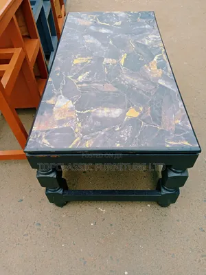Gray MDF Board Coffee Table