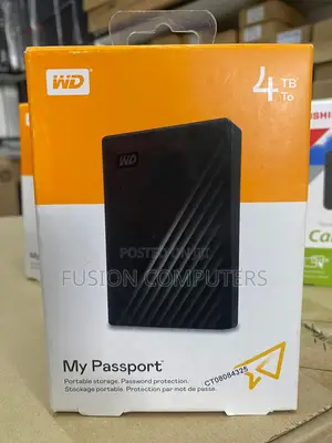 Wd 4tb My Passport External Hard Drive