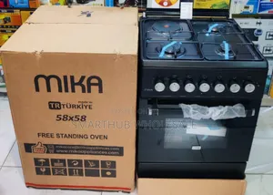 Mika 58*58 Standing Cooker 3 Gas + 1 Elecm* *Mst58u31e3blem*