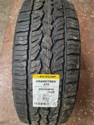 255 /60 R18 Dunlop Tyres (At5) All Terrrain.