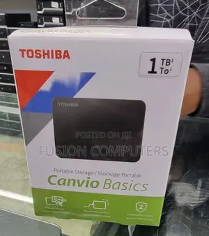 Toshiba Canvio Basics 1tb Portable Hard Drive