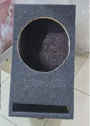 12 Inch MDF Ported/Slotted Tuned Bass Subwoofer Cabinet