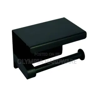 Tissue Holder With Phone Rest