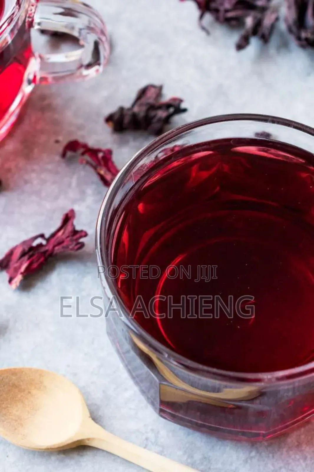 Hibiscus Flavoured Tea + Cardamon