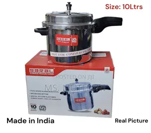  Code:323193 Saral Aluminum Pressure Cooker 10ltrs