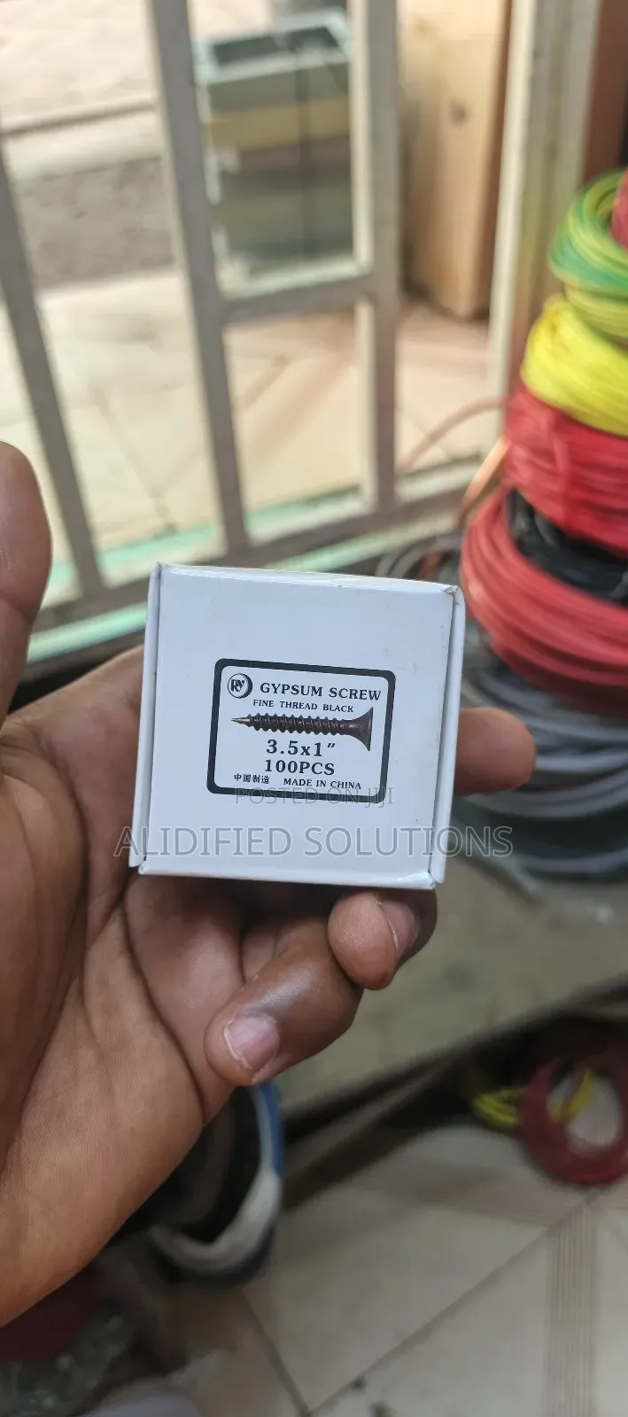 Gypsum Screw 1"