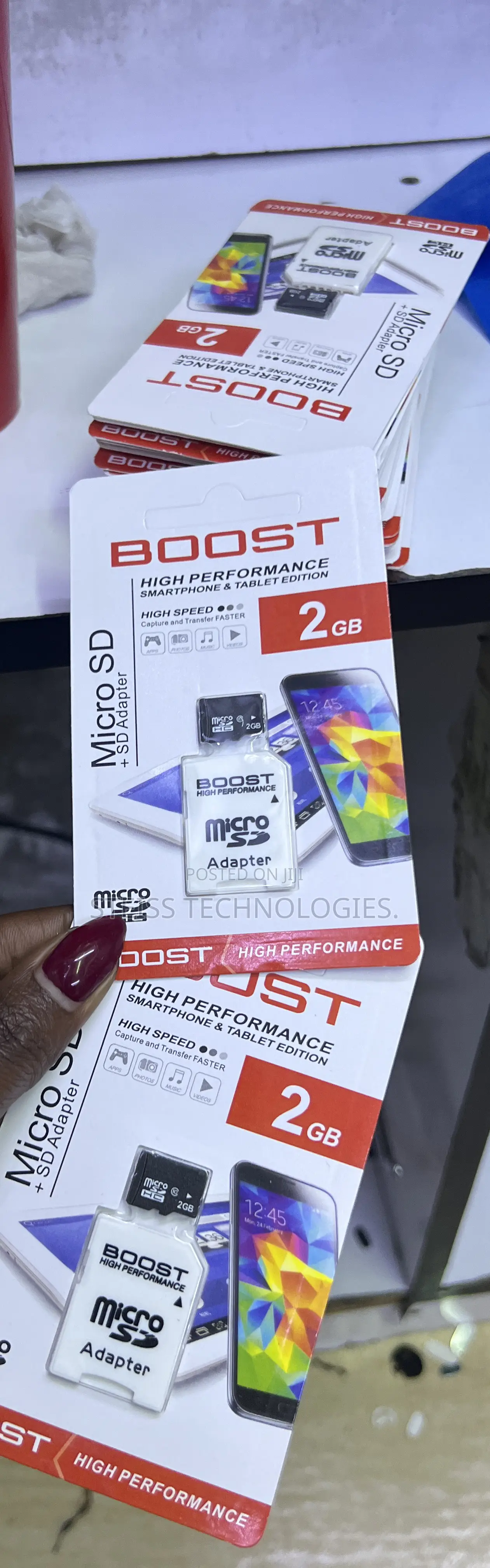 2gb Boost Memorycards