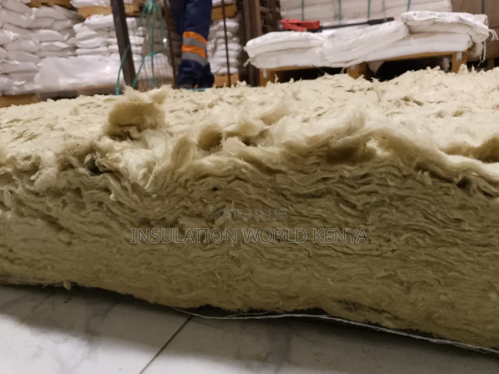 Rockwool Insulation Blanket 3m×1m×100mm- Heavy Duty With Ss