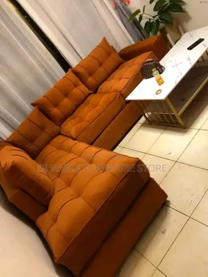 Coner Seat  Sofa Burnt  Orange