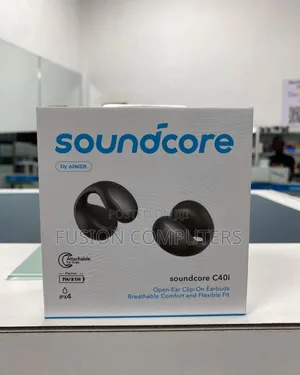 Soundcore C40i | Flexible and Comfortable Clip-on Earbuds